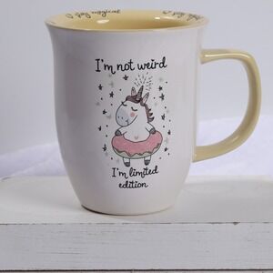 10 Strawberry Street Unicorn Mug Im Not Weird Im Limited Edition Stay Magical